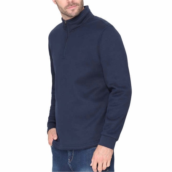 The B.C. Clothing co waffle Top Pullover. - Picture 2 of 6